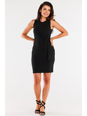 Infinite You Infinite You Sukienka letnia M299 Czarny Basic Fit