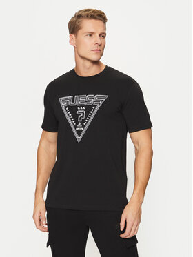 Guess Guess Футболка Z5RI12 J1314 Чорний Regular Fit