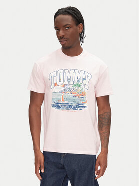 Tommy Jeans Tommy Jeans T-shirt Arch Sailing DM0DM21867 Ružičasta Relaxed Fit