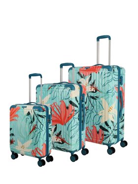 Travelite Travelite Komplet walizek 303854 Turkusowy