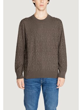 Armani Exchange Armani Exchange Sweter 6DZM1R ZM4DZ Zielony Regular Fit
