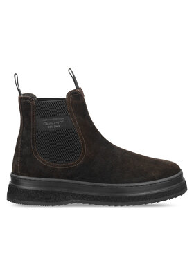 Gant Gant Členková obuv s elastickým prvkom 31653138 Hnedá