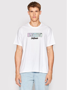 Levi's® Levi's® T-shirt Boxtab 16143-0603 Bijela Relaxed Fit