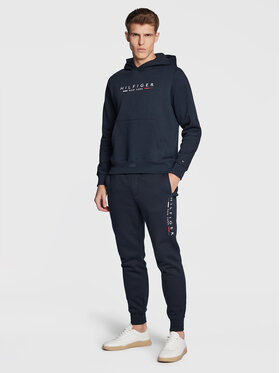 Tommy Hilfiger Tommy Hilfiger Trening New York MW0MW29730 Bleumarin Regular Fit