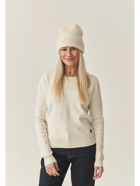TATUUM Tatuum Sweter CLOUDY Écru Classic Fit