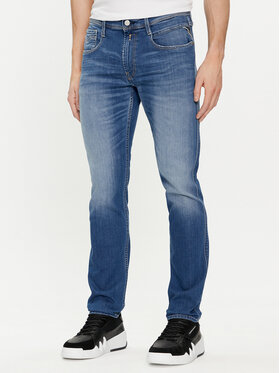 REPLAY Replay Blugi Anbass M914Y.000.573 Albastru Slim Fit