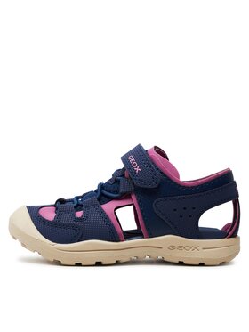 Geox Sandali J Vaniett Girl J456AB 015CE C4268 M Mornarsko Modra