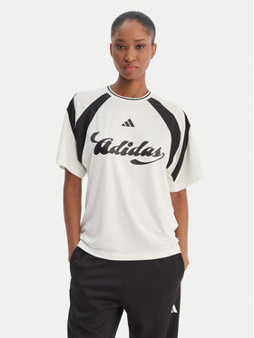 adidas adidas Футболка House Of Tiro KB6126 Білий Regular Fit