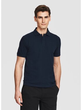 Pako Lorente Pako Lorente Polo P26SF-TX-019 Granatowy Classic Fit