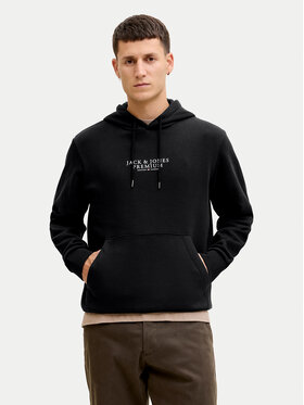 Jack & Jones Jack & Jones Bluza Archie 12216335 Czarny Regular Fit