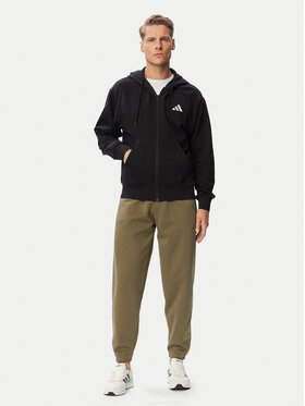 adidas adidas Світшот Feelcozy IA6045 Чорний Regular Fit