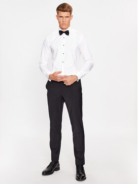 Boss Košulja H-Hank-Tux3-Dc-224 50480070 Bijela Slim Fit