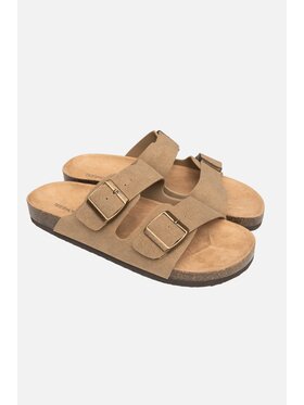 TeeShoppen TeeShoppen Kapcie 'Basic Collection' Beżowy