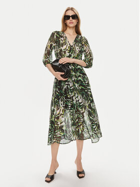 Morgan Morgan Rochie de vară 241-RIMPA.F Verde Regular Fit