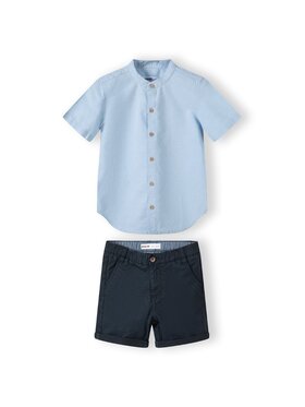 MINOTI MINOTI Koszula 23SET101 Niebieski Regular Fit