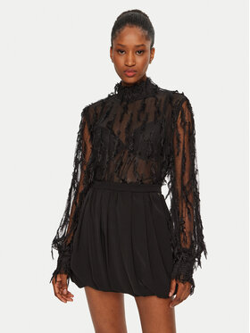 Munthe Munthe Bluză 244102824440 Negru Relaxed Fit
