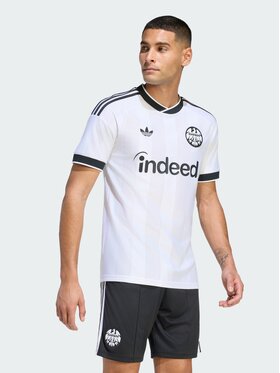 adidas adidas Koszulka techniczna 171536 Biały Slim Fit