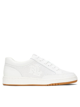 LAUREN RALPH LAUREN LAUREN RALPH LAUREN Sneakersy Hailey Low-Top Lace-Up 802951391001 Biela