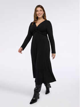 Fiorella Rubino Fiorella Rubino Sukienka wieczorowa 7054T001730N033 Czarny Regular Fit