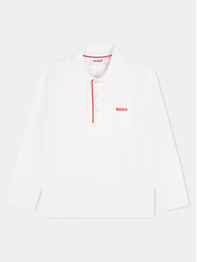 Hugo Hugo Polokošeľa G25143 S Biela Regular Fit