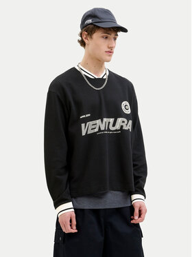 Jack&Jones Jack&Jones Μπλούζα Horizon 12278566 Μαύρο Oversize