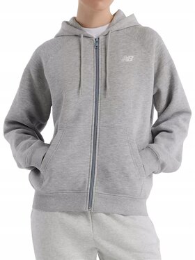 New Balance New Balance Bluza WJ43525AG Szary Standard Fit