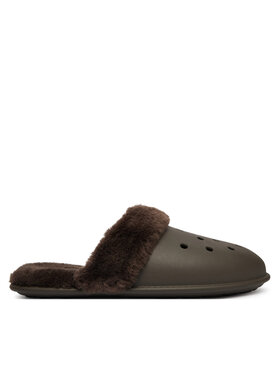 Crocs Crocs Sussid Classic Fuzz Scuff 212143 Pruun