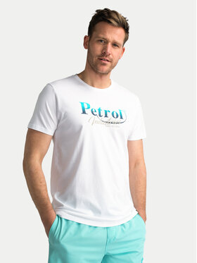 Petrol Industries Petrol Industries T-Shirt M-1040-TSR634 Λευκό Regular Fit
