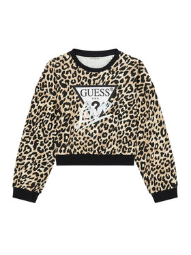 Guess Guess Bluză J6RQ04 KA6R4 Bej Regular Fit
