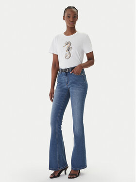 Liu Jo Liu Jo Τζιν UA6015 D0318 Σκούρο μπλε Flare Fit