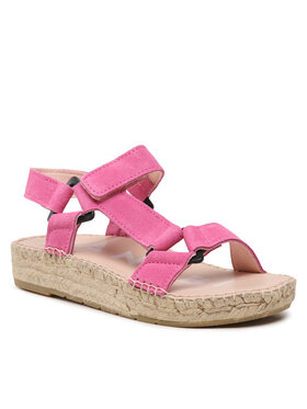 Manebi Manebi Espadrilės Suede Hiking Sandals R 3.6 JH Rožinė