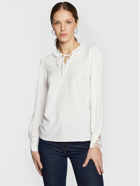 NAF NAF NAF NAF Blúz Eva THNT146A Fehér Regular Fit