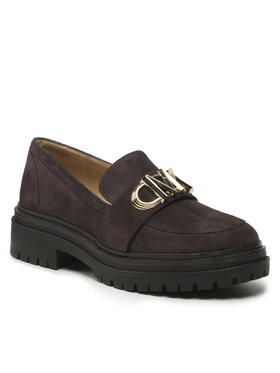 MICHAEL Michael Kors MICHAEL Michael Kors Loaferice Parker Lug Loafer 40F3PKFP1S Smeđa