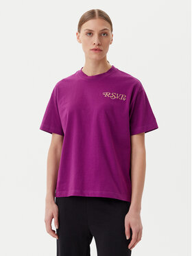 Fila Fila T-shirt Leffinge FAW1029 Viola Loose Fit