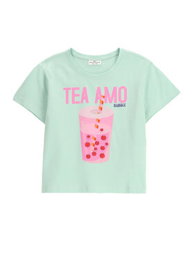 Coccodrillo Coccodrillo T-shirt WC5143203HGJ Zelena Regular Fit