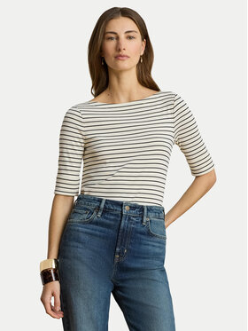 LAUREN RALPH LAUREN LAUREN RALPH LAUREN Särkpluus Judy 200P13919004 Kreemjas Regular Fit