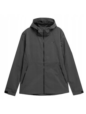 4F 4F Kurtka softshell TSOFM043 Szary Comfortable Fit
