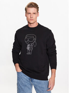 KARL LAGERFELD KARL LAGERFELD Sweatshirt 705041 532900 Noir Regular Fit