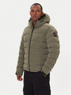 Napapijri Napapijri Giubbotto invernale A-Terez NP0A88TG Verde Regular Fit
