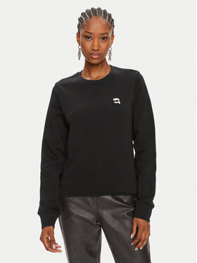 KARL LAGERFELD KARL LAGERFELD Bluză Ikonik 2.0 245W1810 Negru Regular Fit
