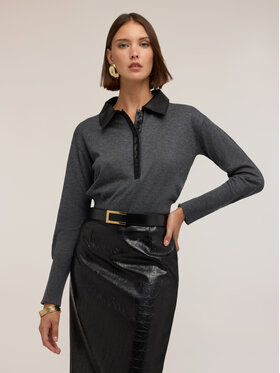 Motivi Motivi Maglione M381W004091N013 Grigio Regular Fit