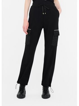 Liu Jo Liu Jo Pantaloni di tessuto TF5159FS32109Z49 Nero Regular Fit