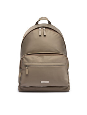Calvin Klein Calvin Klein Plecak Sleek Round LV04D3143G Beżowy