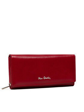 Pierre Cardin Pierre Cardin Didelė Moteriška Piniginė 06 ITALY 106 Raudona