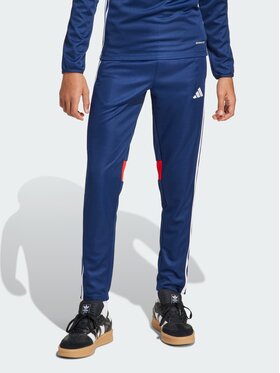 adidas adidas Spodnie materiałowe Tiro Niebieski jasny Slim Fit