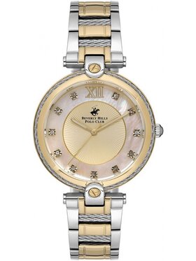 Beverly Hills Polo Club Beverly Hills Polo Club Zegarek BP3585X.220 Złoty