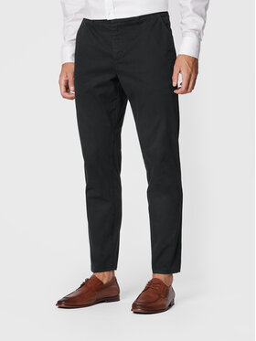 Gino Rossi Gino Rossi Chinosy Cavalese GR22-SPMJ504 Czarny Regular Fit