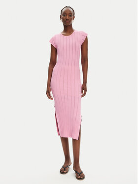 PINKO PINKO Kötött ruha 104745 A2FR Rózsaszín Regular Fit
