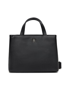 Tommy Hilfiger Tommy Hilfiger Τσάντα Th Essential Sc Satchel AW0AW15721 Μαύρο