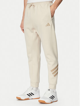adidas adidas Melegítő alsó Future Icons 3-Stripes KD5206 Bézs Regular Fit